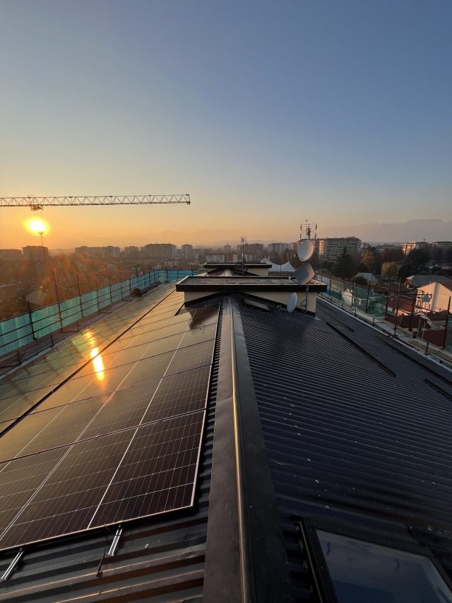 Impianto fotovoltaico Giordano Bruno a Grugliasco